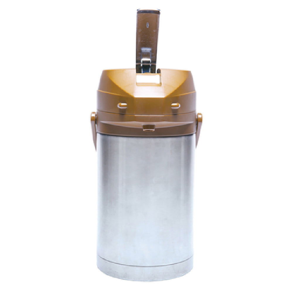Service Ideas CTAL25BR Airpot 2.5 Liter (84.5 Oz.) 6-3/4" X 8-3/4" X 12-1/2" Retention: 4-6 Hours