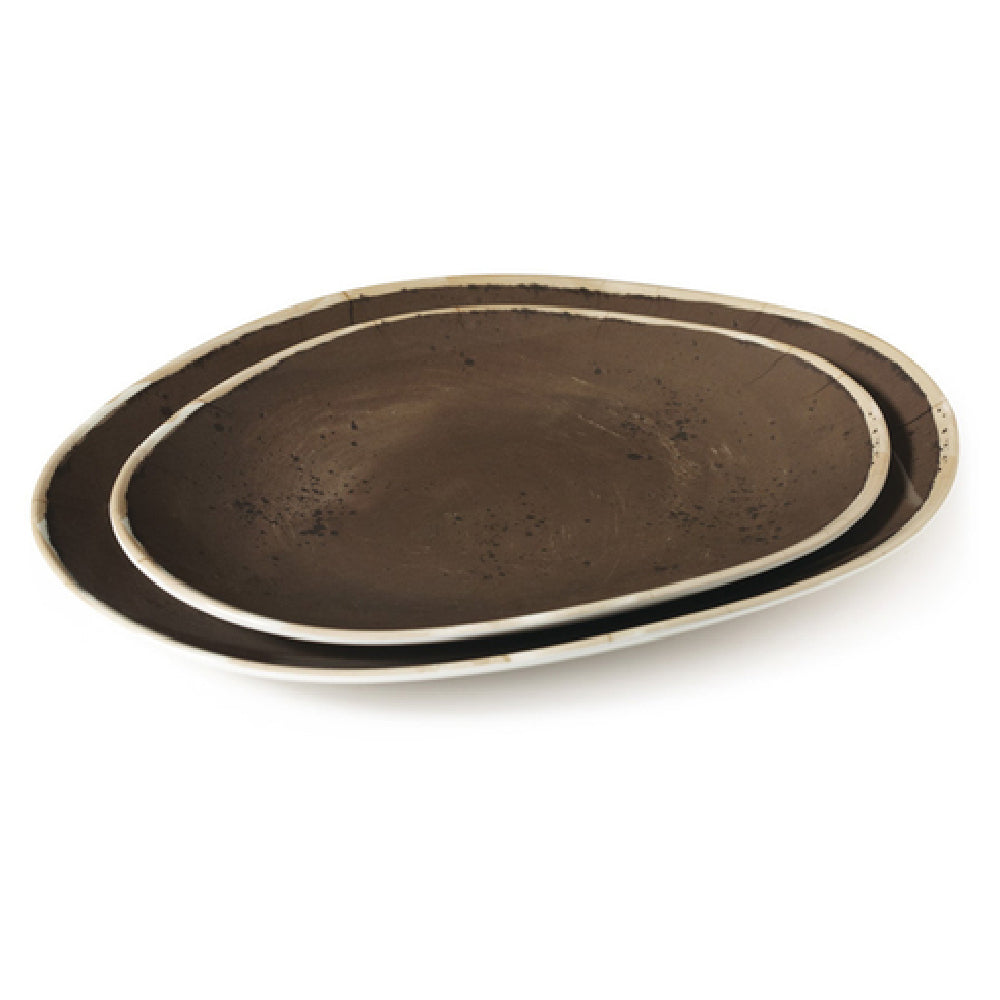 GET Enterprises OP-1518-PCF Osslo™ Platter 15"L X 11"W Oval