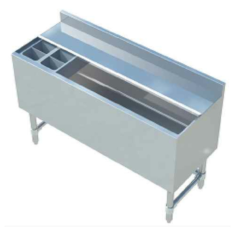 Sapphire Manufacturing SMIB-1848CP10 Underbar Ice Bin 12" D Insulated Cabin 48"L X 18-1/2"D X 30”H