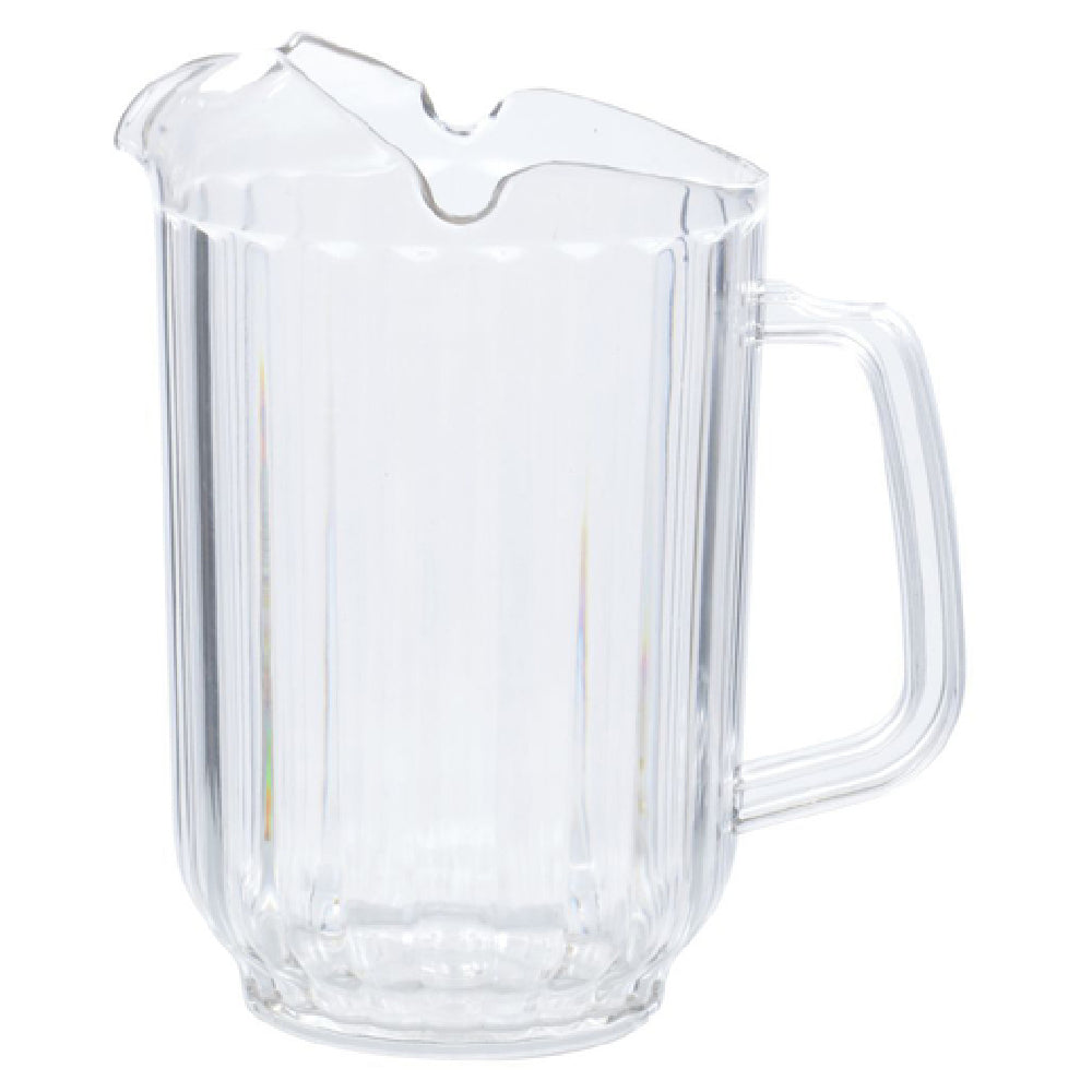 Hubert 76486 - Pitcher, 60 Oz., 6-3/4" X 5-1/2" X 8-1/4"H