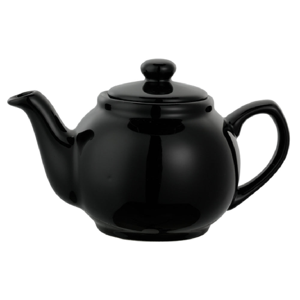 Service Ideas TPCE16BL English Teapot 0.47 Liter (16 Oz.) 4-1/2" X 7-1/4" X 4-1/4"