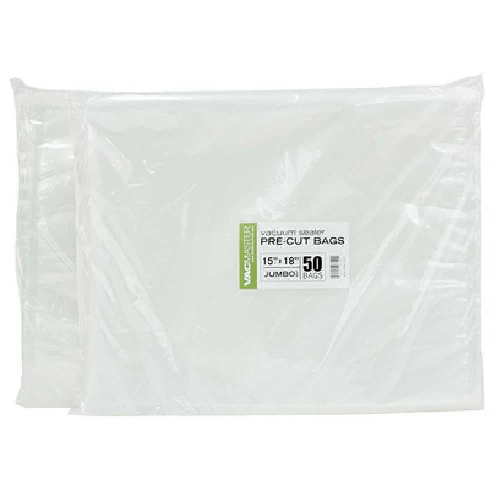 Alfa 947320 VacMaster® Vacuum Sealer Pre-Cut Bags Jumbo Size 15" X 18"