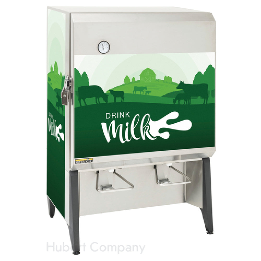 Hubert 16984 - Magnetic Sign, Green Farm "Drink Milk", For #86603