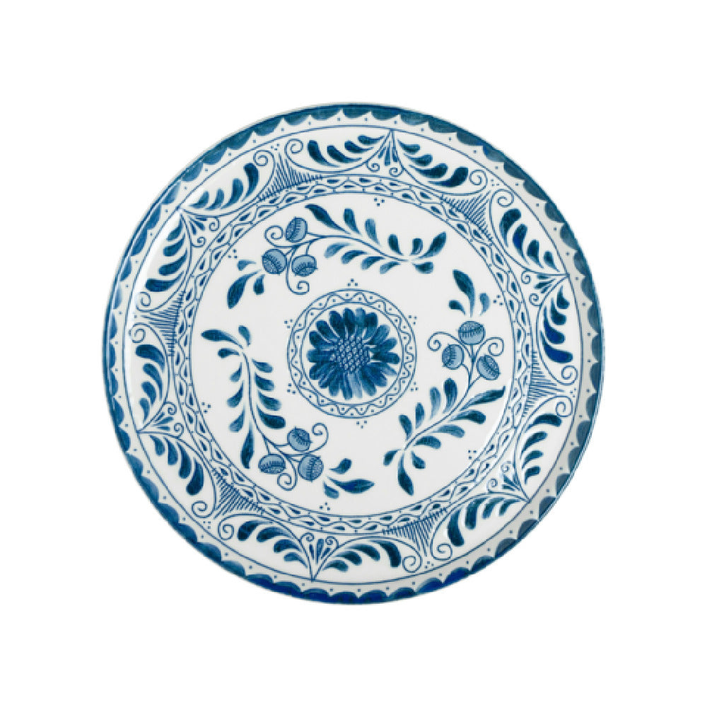 Steelite A102P801 Plate 10.75" Talavera Motiva Blue