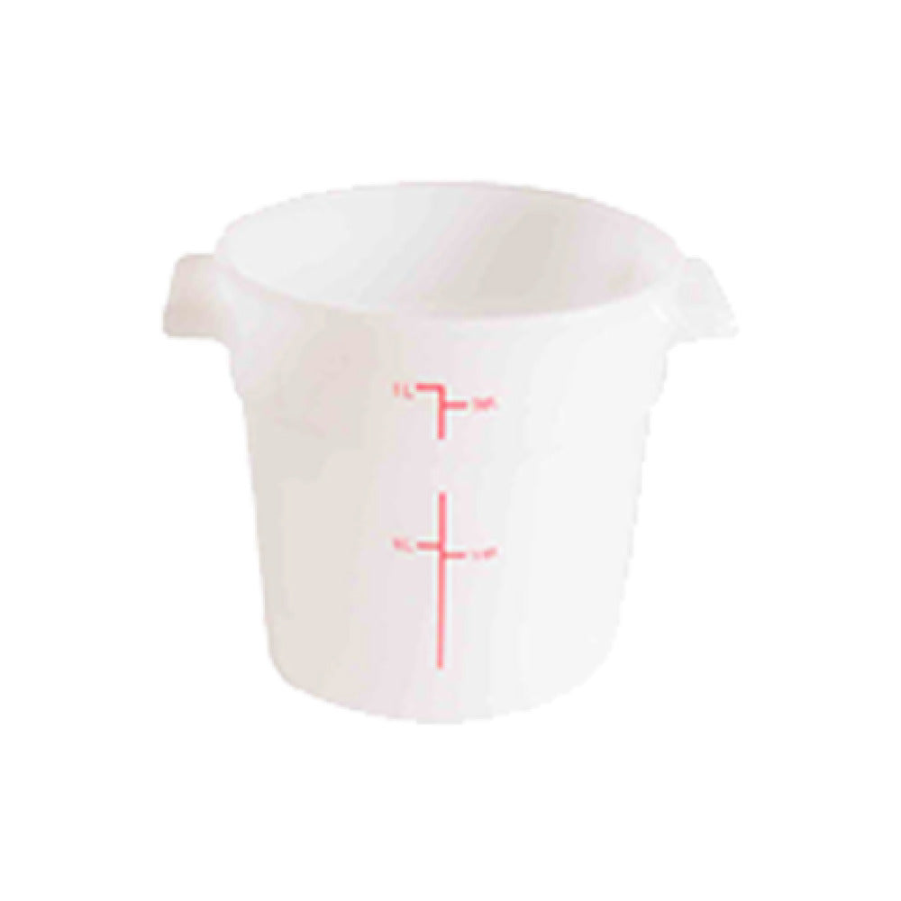 Thunder Group PLRFT301PP Food Storage Container 1 Quart Round