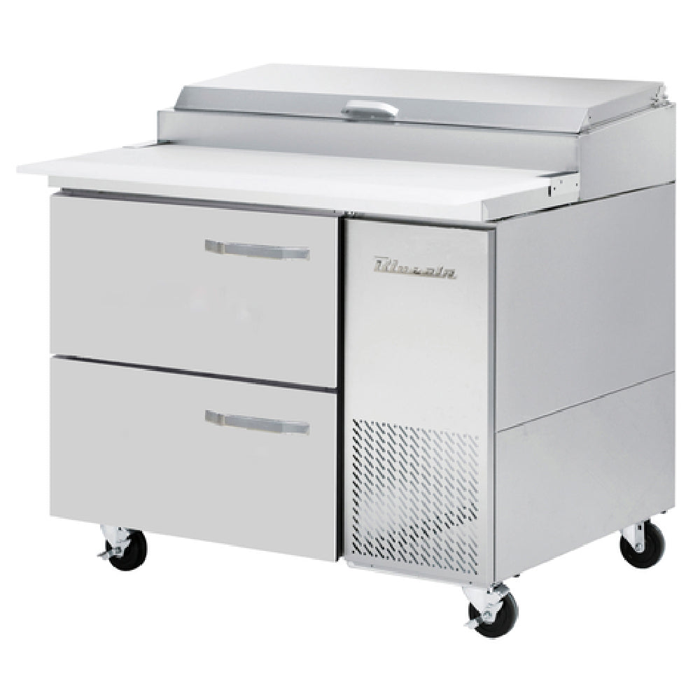 Blue Air BAPP44-D2-HC - Pizza Prep Table, One-section, 44-3/8"W