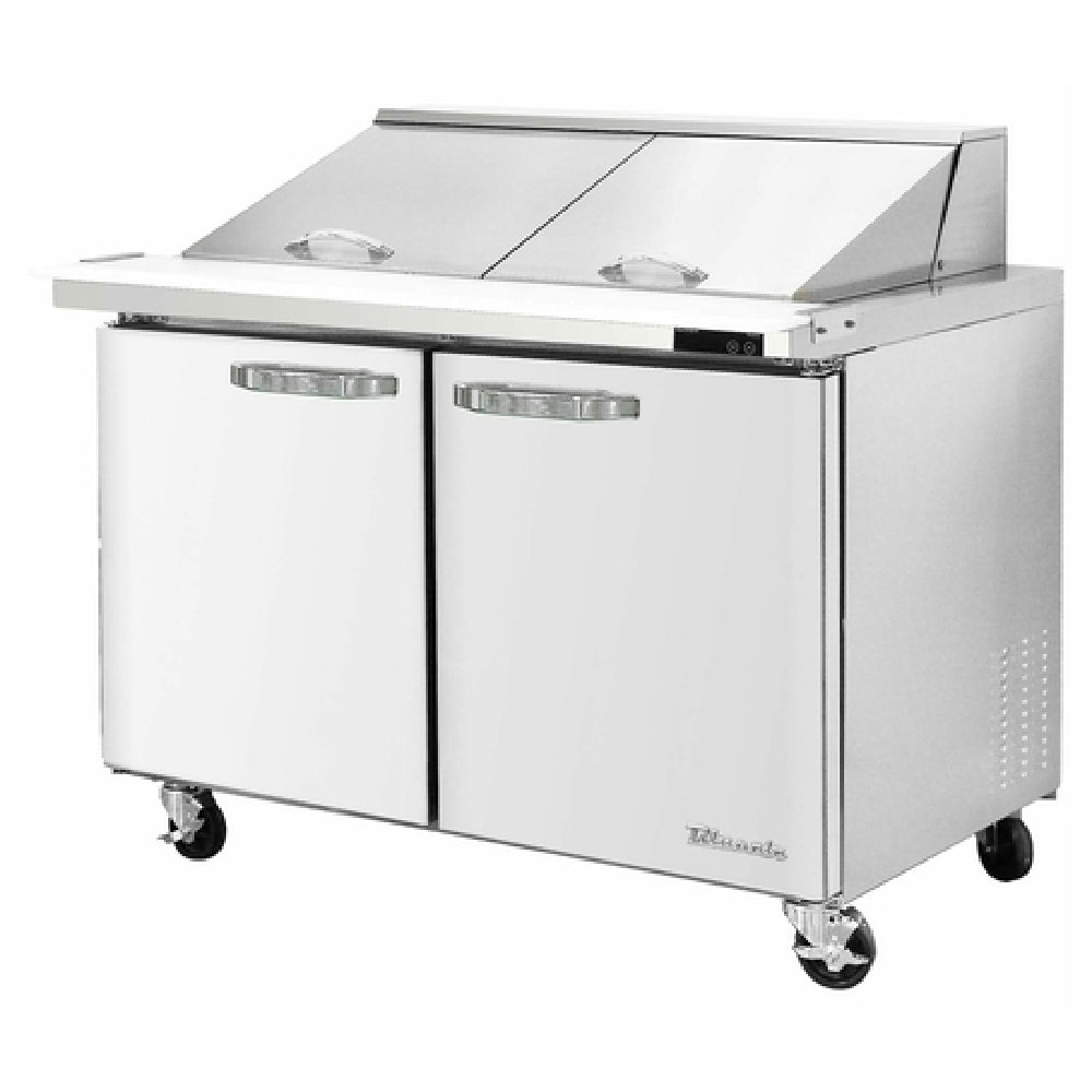 Blue Air BLMT60-HC - Mega Top Sandwich Prep Table, Two-section, 60-3/8"W