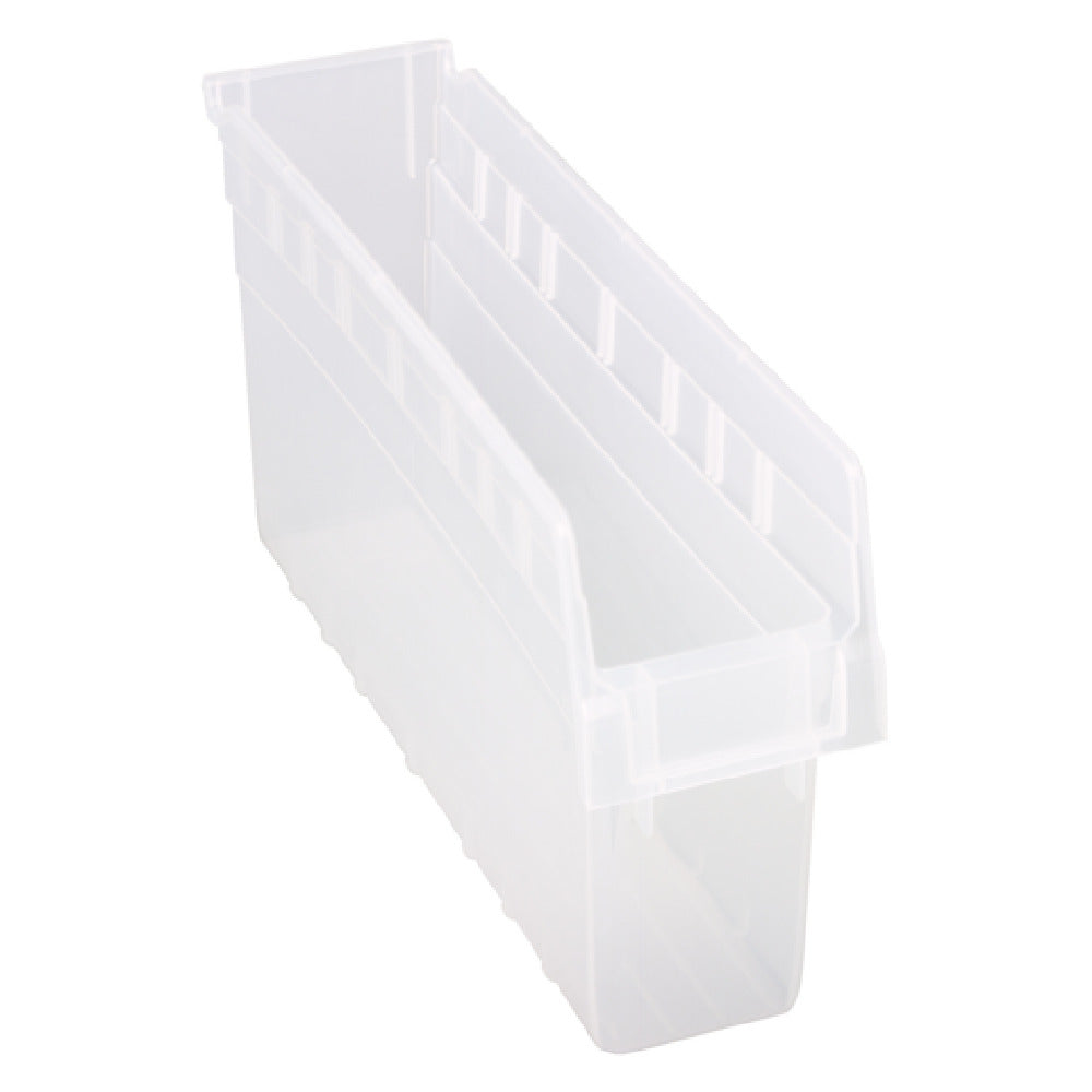 Quantum QSB803CLCS - Economy Shelf Bin, Nesting, 4-1/8"W X 17-7/8"L X 8"H