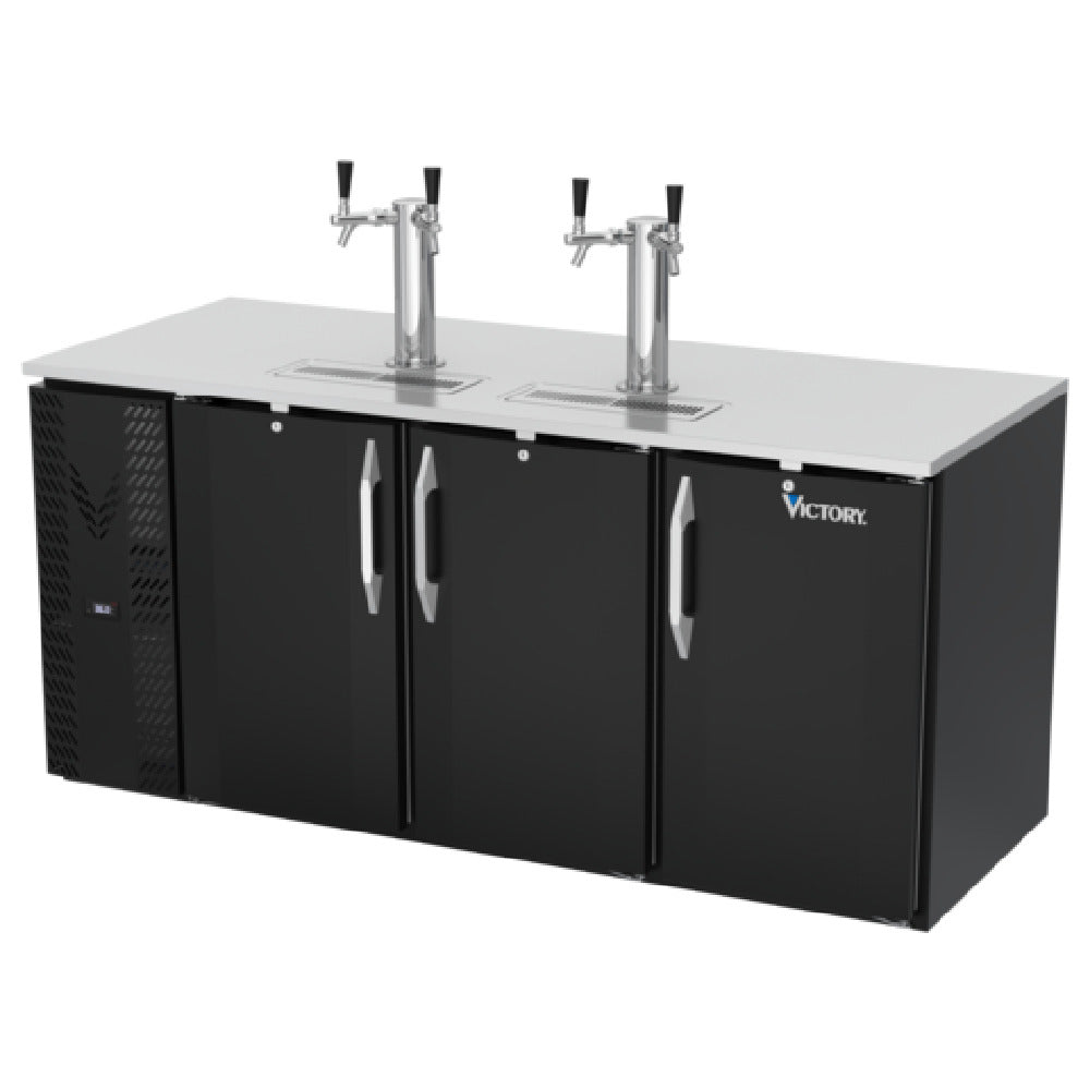 Victory VDD72HC-B - Direct Draw Dispenser, 72"W X 30-1/8"D X 49-7/8"H, 23.643 Cu. Ft.