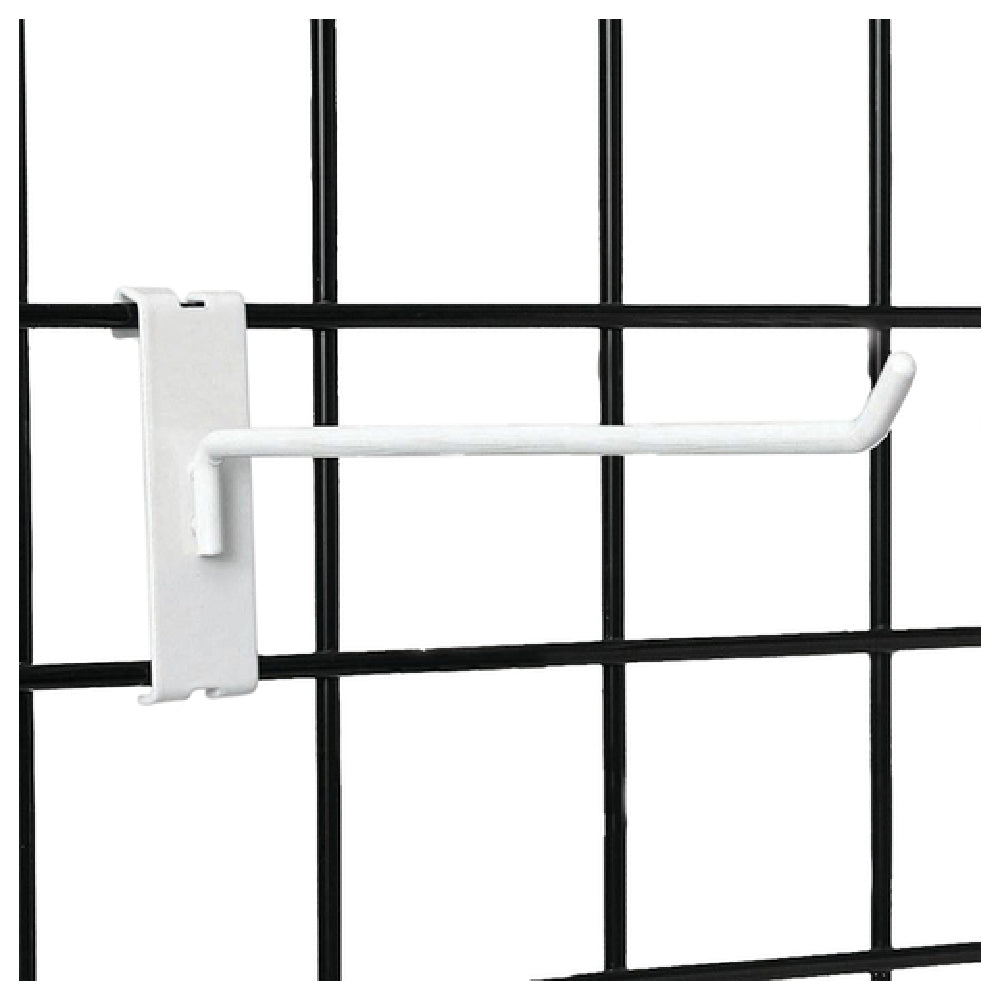 Hubert 78880 - Gridwall Hook, 8"L X 1-1/4"W, Steel