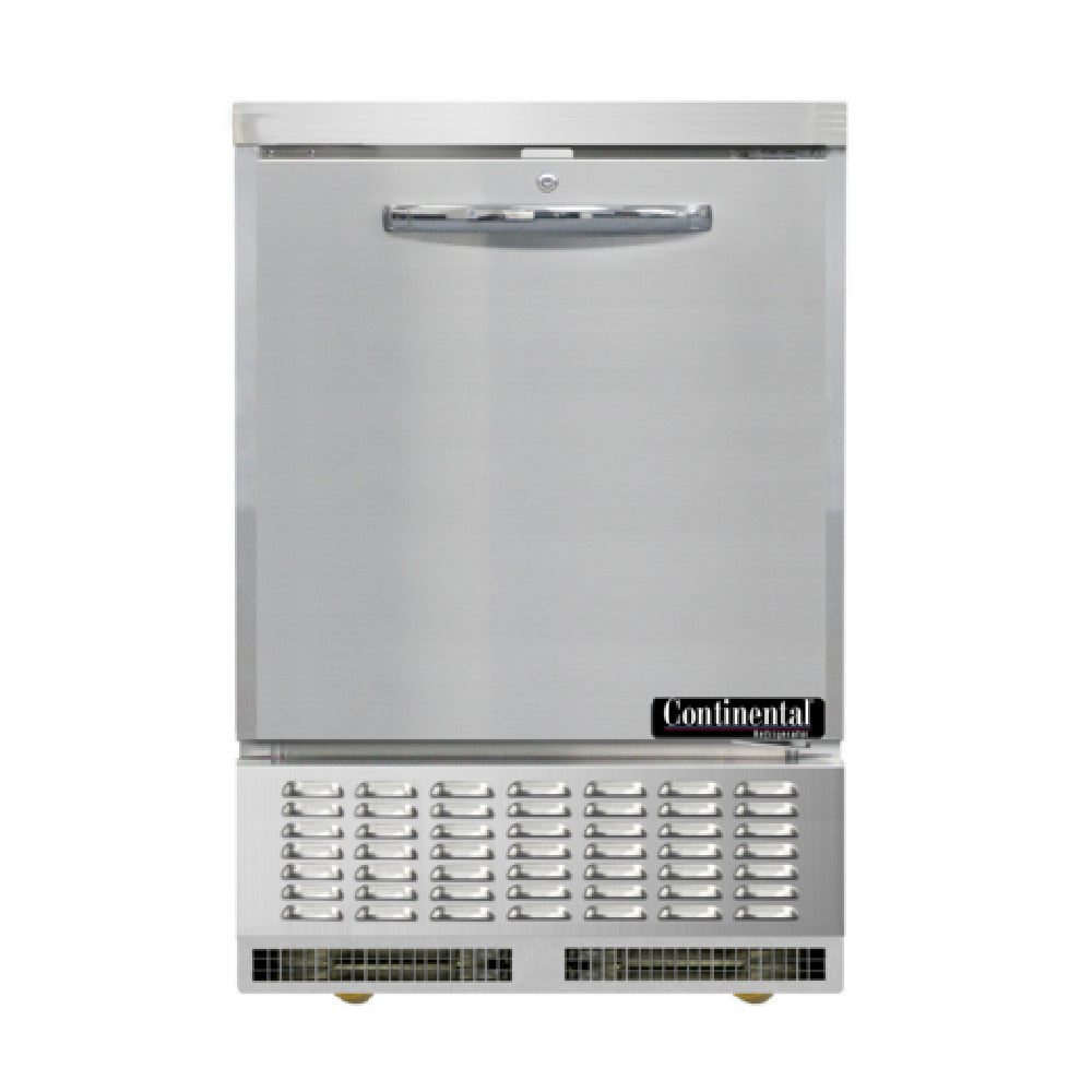 Continental Refrigerator UCF24SN Undercounter Freezer Shallow Depth 24" W