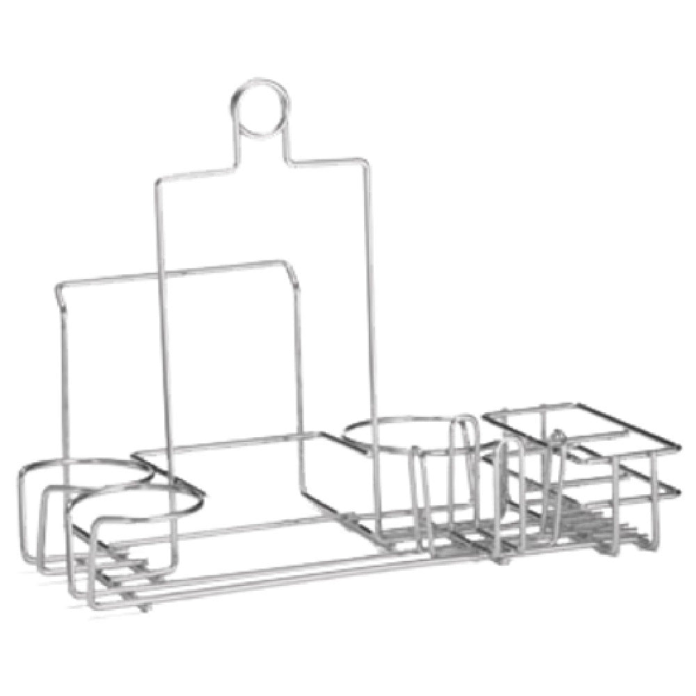 Tablecraft 5457112R Diner Rack Only Fits Sugar Packets (2) Salt And Pepper Shakers Up To 2-1/8" Dia.