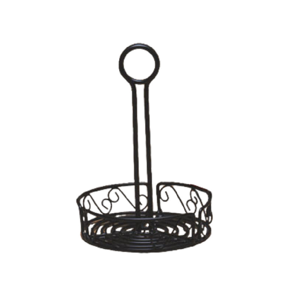 American Metalcraft WBCC6 Ironworks™ Condiment Rack 6-1/4" Dia. X 9"H Round