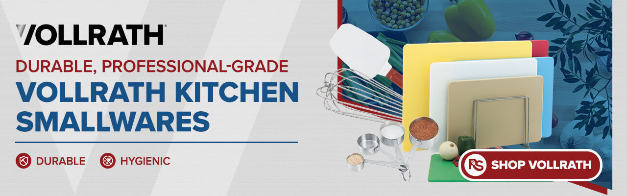 Vollrath durable and hygienic kitchen smallwares for commercial food prep