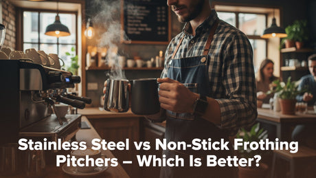 Stainless Steel vs Non-Stick Frothing Pitchers – Which Is Better?