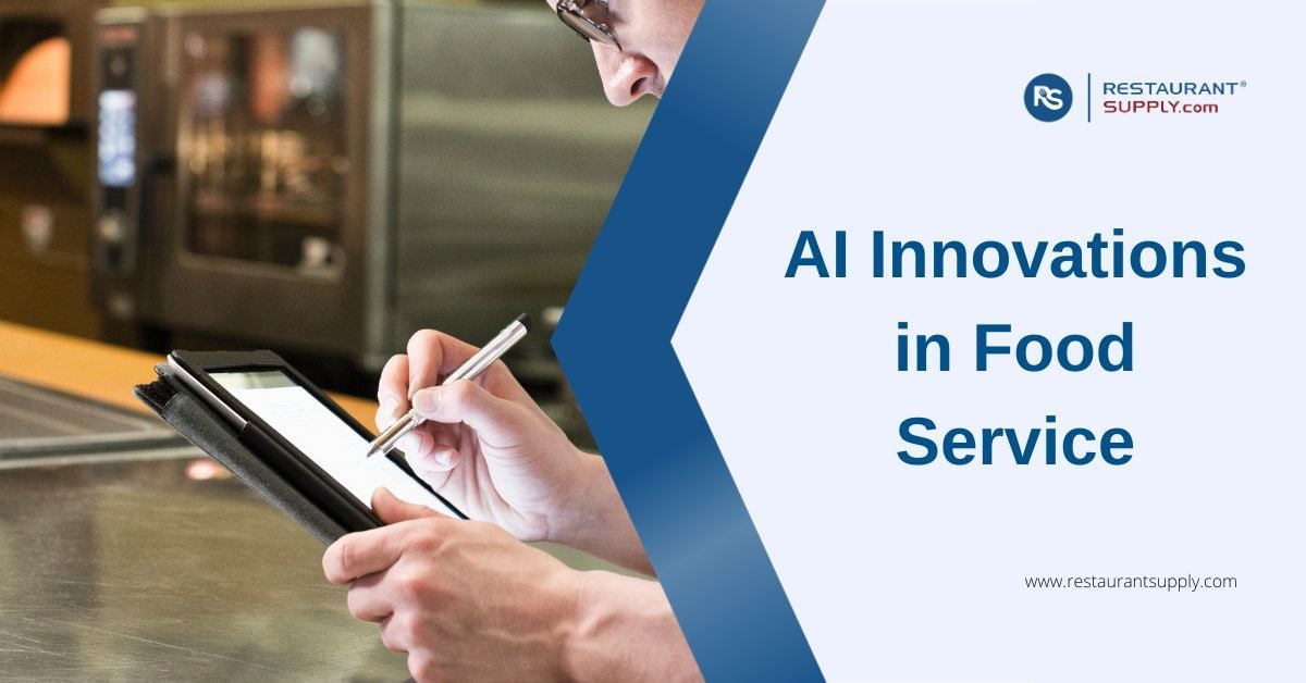 AI Innovations in Food Service - A Game Changer for Efficiency