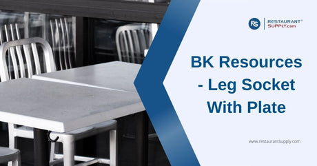 BK Resources Leg Socket With Plate