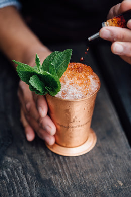 A Summer Cocktail Featuring Crushed Ice