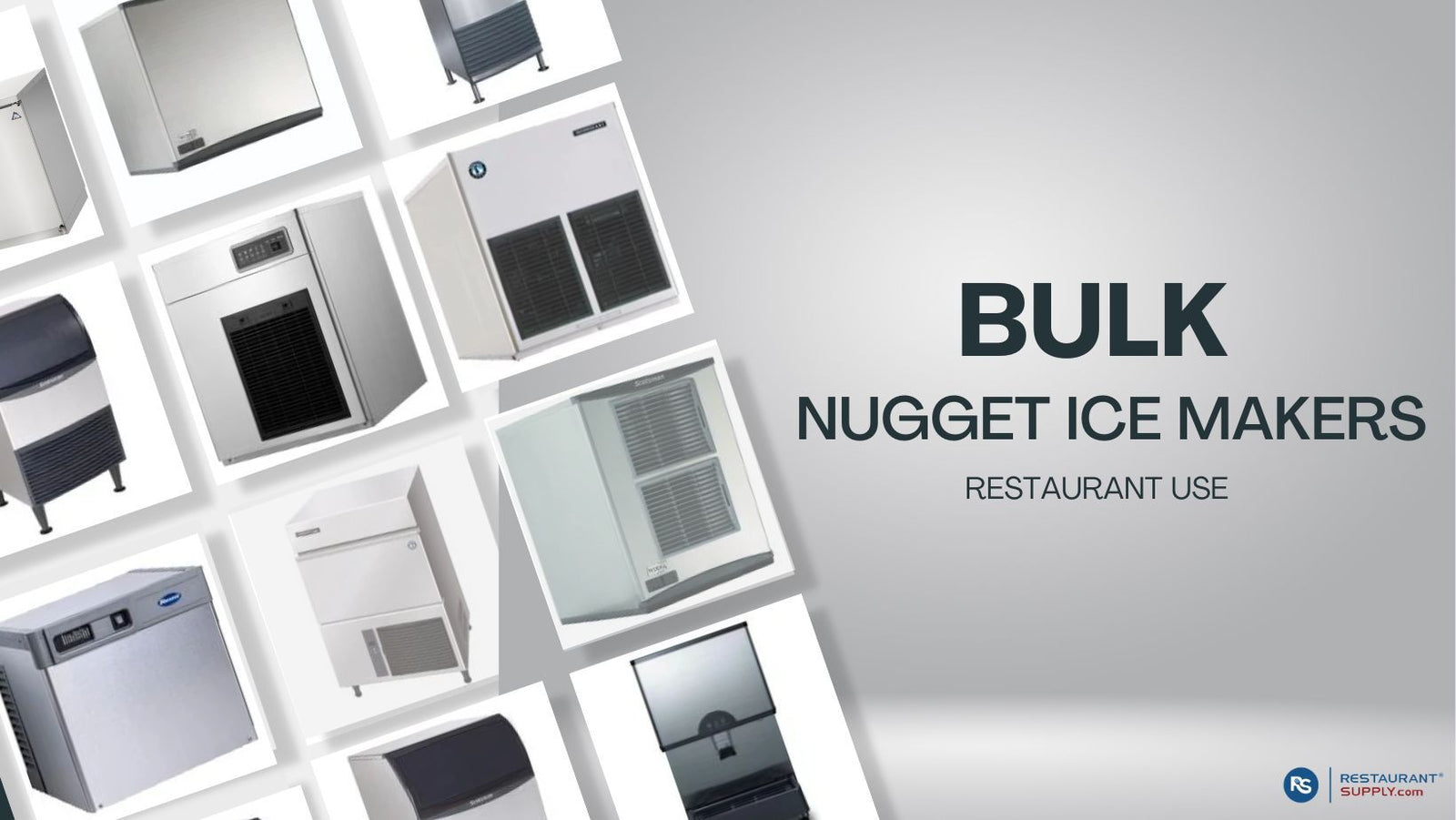 Bulk Nugget Ice Maker for Restaurant Use