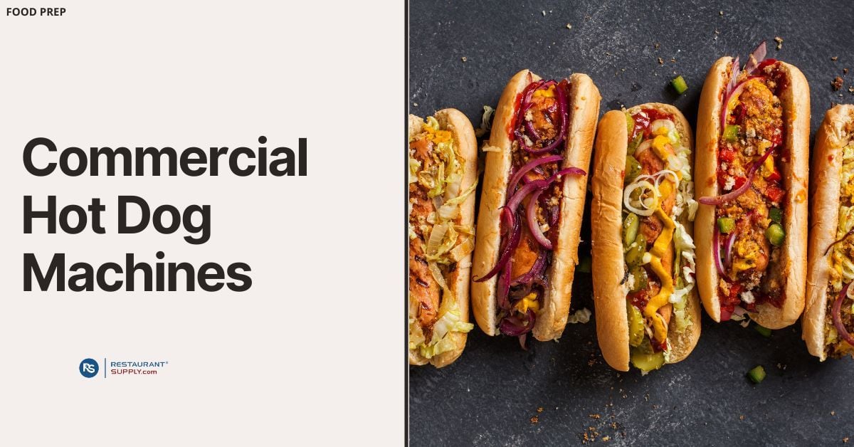 Commercial Hot Dog Machine