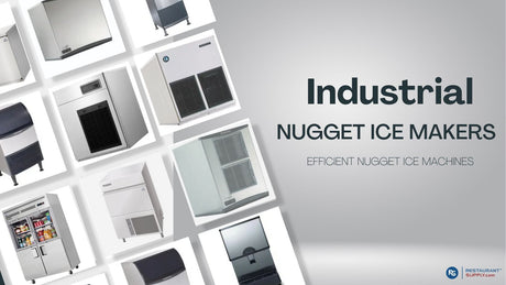 Efficient Industrial Ice Maker for Nuggets