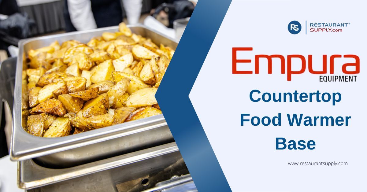 Empura E-FW1200 Countertop Stainless Steel Food Warmer Base