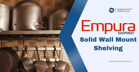 Empura Solid Wall Mount Shelving