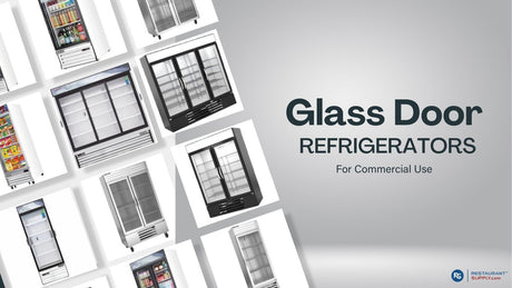 Glass Door Refrigerator for Commercial Use