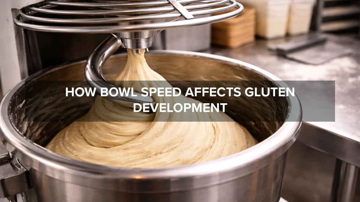 Mixer Bowl Speed and Gluten Development: What Bakers Should Know ...