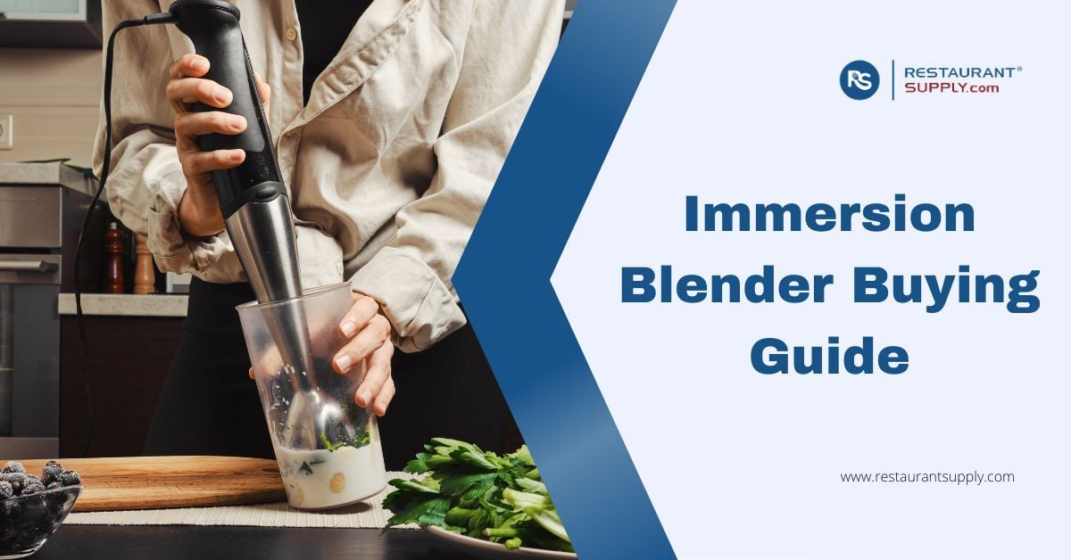 Immersion Blender Buying Guide