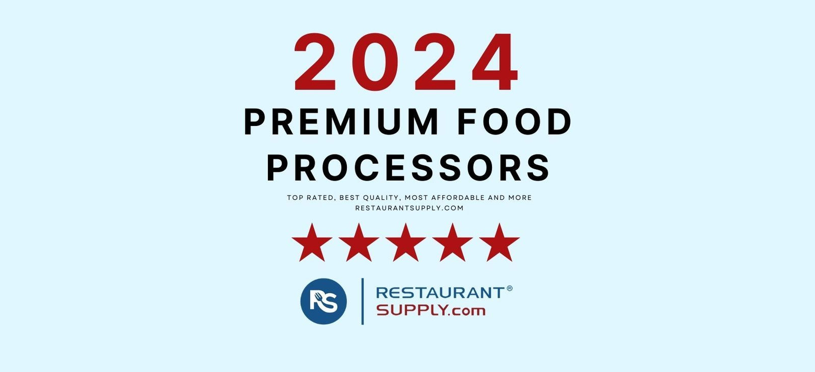 Premium Food Processors 2024