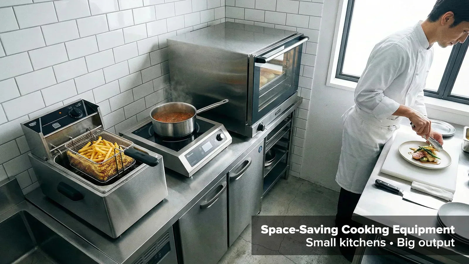 Best Space-Saving Cooking Equipment for Small Kitchens