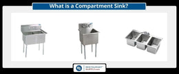 1 Compartment Sink, 2 Compartment Sink, Commercial Sinks