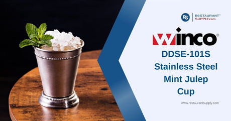 Winco 12 Oz Stainless Steel Mint Julep Cup