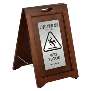 Sub-category: Alpine Industries Wet Floor Signs and Sign Storage