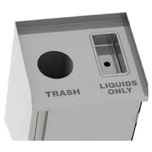 Sub-category: Lakeside Underbar Trash Receptacles