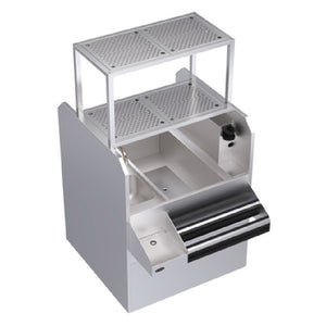Sub-category: Pass-Thru Combo Underbar Ice Bin and Cocktail Station