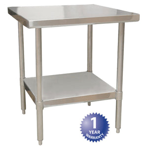 Sub-category: AllPoints Stainless Steel Work Tables
