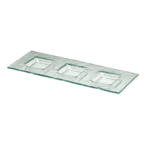 Sub-category: Glass Compartment Plates and Platters