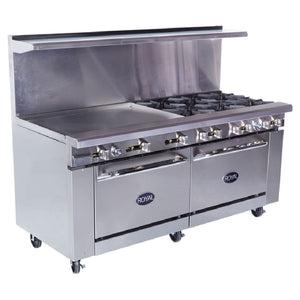 Sub-category: Gas Restaurant Ranges 72 inch