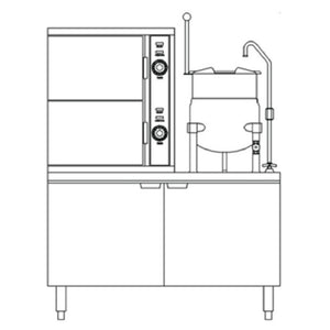 Sub-category: Electric Steamer Kettle Combinations