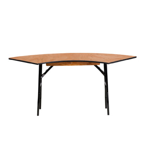 Sub-category: Serpentine and Crescent Folding Tables