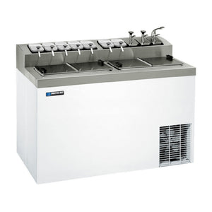 Sub-category: Ice Cream Dipping Cabinet with Syrup Rails