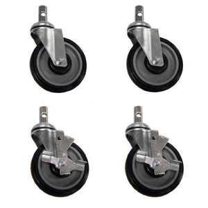 Sub-category: BevLes Company Casters and Legs for Cooking Holding Equipment