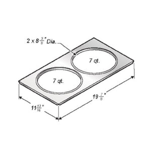 Sub-category: Wells Stainless Steel Food Pans and Food Pan Accessories