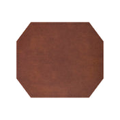 Risch TABLEMATOCT-LTH 15X13 Tuxedo Leather Bonded Leather Table Mat (specify Color)
