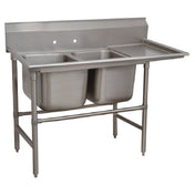Advance Tabco 94-2-36-36R Regaline Sink 2-compartment With Right-hand Drainboard