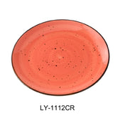 Yanco LY-1112CR Lyon Plate 12-1/4" Dia. X 1-1/4"H Round