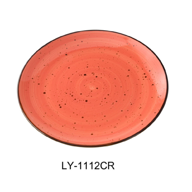 Yanco LY-1112CR Lyon Plate 12-1/4" Dia. X 1-1/4"H Round