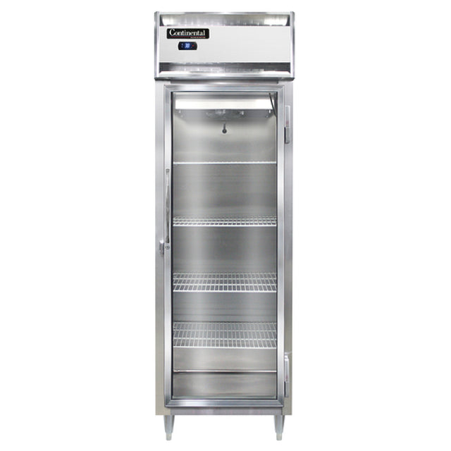 Continental Refrigerator D1RSNSSGD Designer Line Refrigerator Reach-in One-section